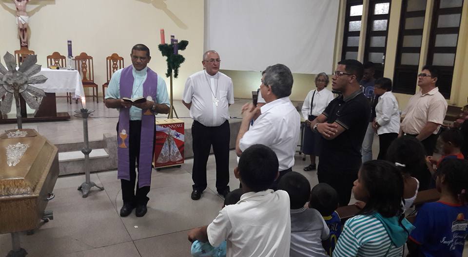 Bispos prestam assistência religiosa a refugiados venezuelanos