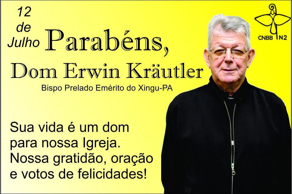 Dom Erwin celebra natalício no Xingu