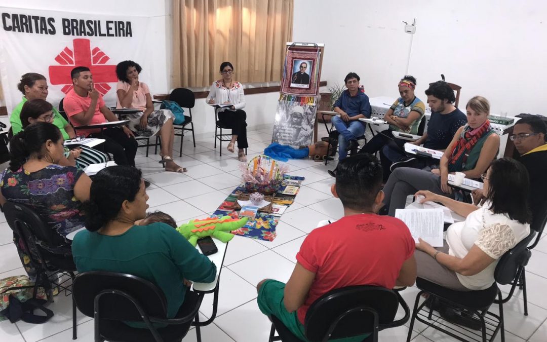 Cáritas Brasileira Norte 2 e a Alemã em Encontro avaliam Projeto Içá Ação e Proteção.