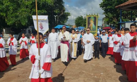 Diocese de Ponta de Pedras acolhe relíquia da ”Secretária da Misericórdia”
