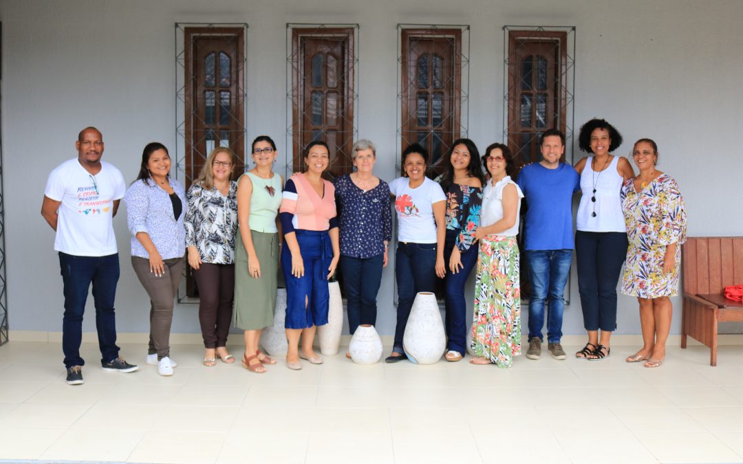 Cáritas se reúne para planejamento do projeto Ação e Proteção.