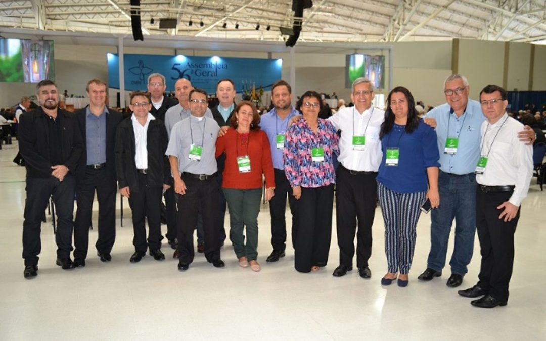Em Curitiba, Cristiane Araújo participa da Reunião dos secretários-executivos da CNBB.