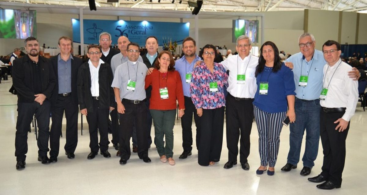 Em Curitiba, Cristiane Araújo participa da Reunião dos secretários-executivos da CNBB.