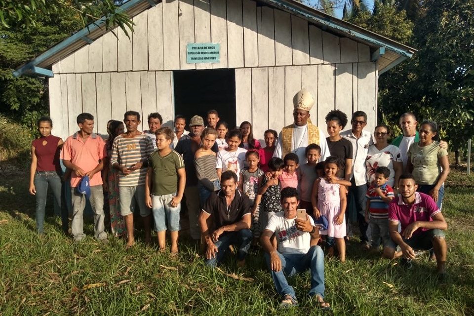 Dom João Muniz propaga o Sínodo Pan-Amazônico em Visitas Pastorais no Xingu