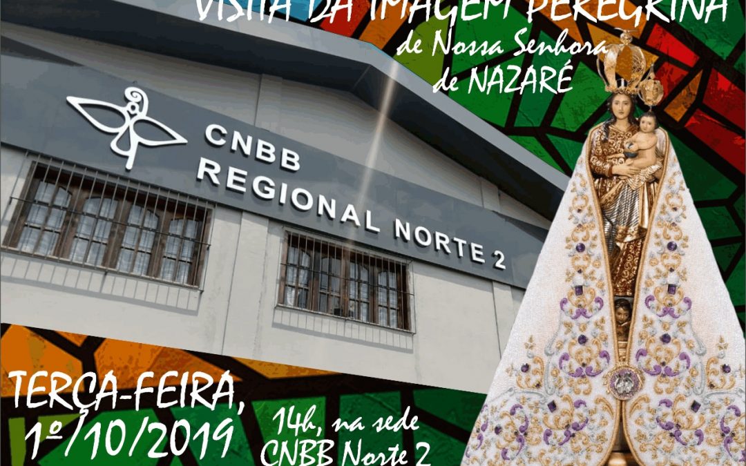 Lideranças de Pastorais e Organismos estudam Diretrizes e recebem Imagem Peregrina de Nossa Senhora de Nazaré