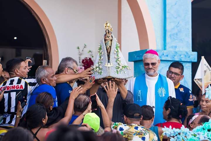 Afuá celebra Círio com a presença da Imagem Peregrina de Nossa Senhora de Nazaré