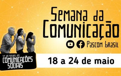 Pascom Norte 2 divulga programação regional para Semana da Comunicação