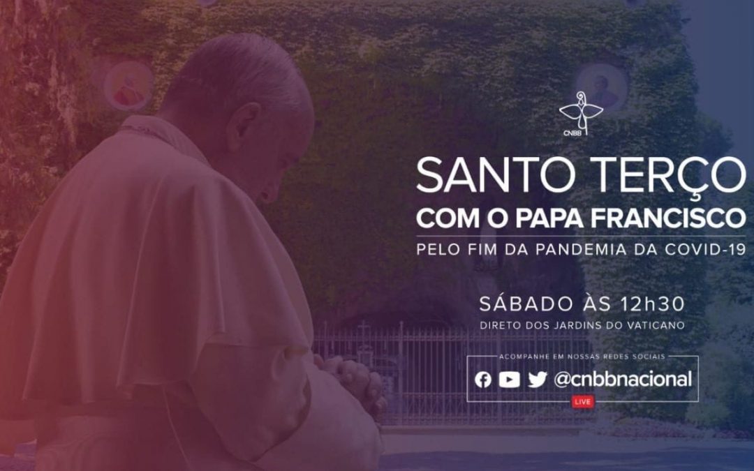 Papa rezará o terço para pedir a intercessão de Maria no enfrentamento da pandemia