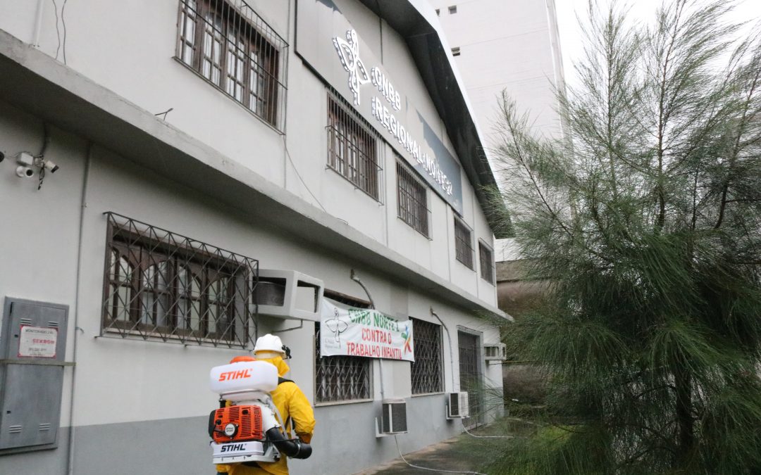 Sede regional retorna gradualmente com suas atividades administrativas