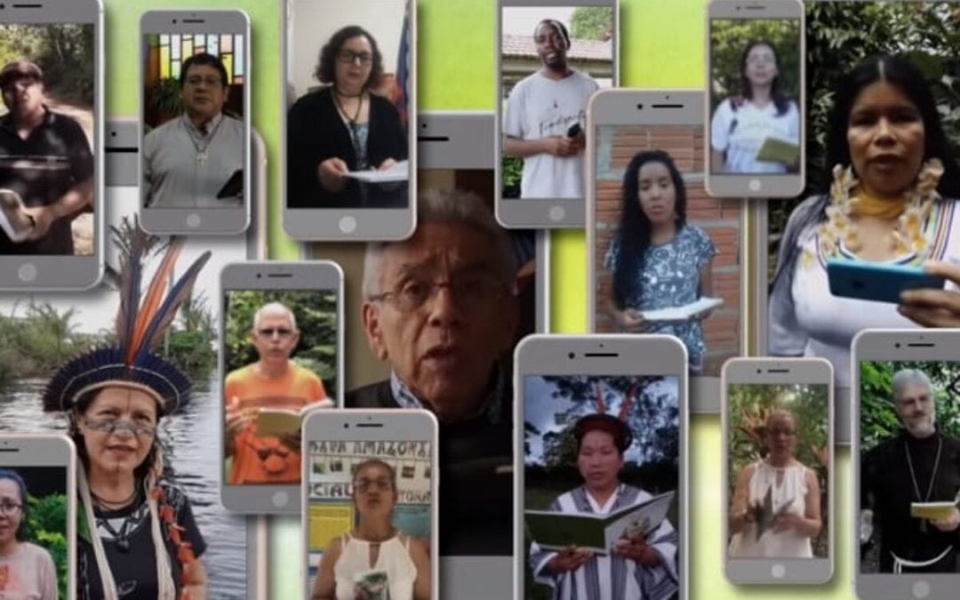 Representantes da região amazônica gravam reflexões sobre o sonho social do Papa Francisco