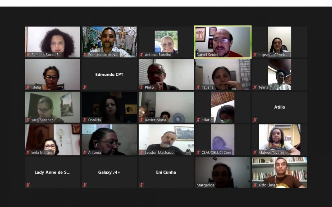 Regionais Norte 2 e Norte 3 realizam Seminário online para a 6ª Semana Social Brasileira