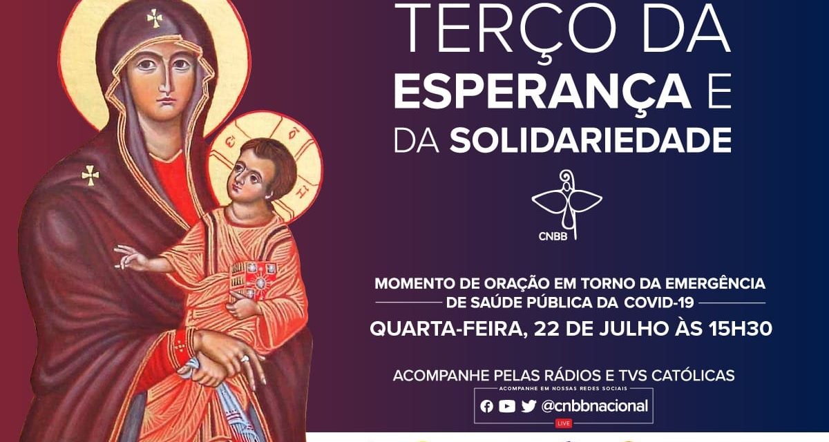 Terço da Esperança e da Solidariedade de hoje diretamente da Catedral de Belém