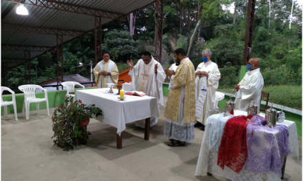 Missa dos Santos Óleos na Diocese do Xingu