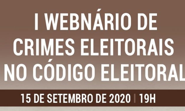 CNBB Norte 2 em parceria pelo I Webnário sobre crimes eleitorais