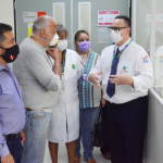 Hospital Regional do Baixo Amazonas recebe visita de comitiva enviada pelo Papa Francisco