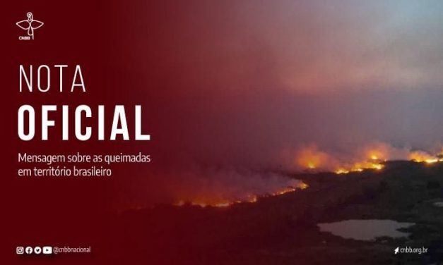 Mensagem sobre as queimadas: CNBB acompanha indignada a devastação e se solidariza com voluntários