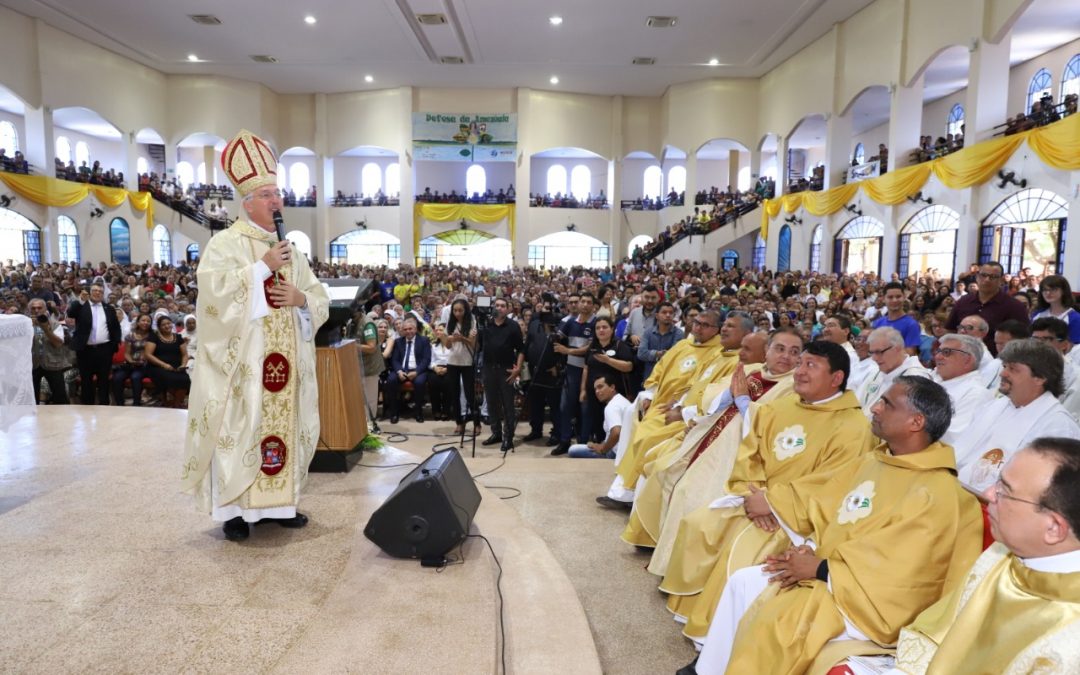 Missa marca um ano da Arquidiocese de Santarém e da posse de Dom Irineu Roman