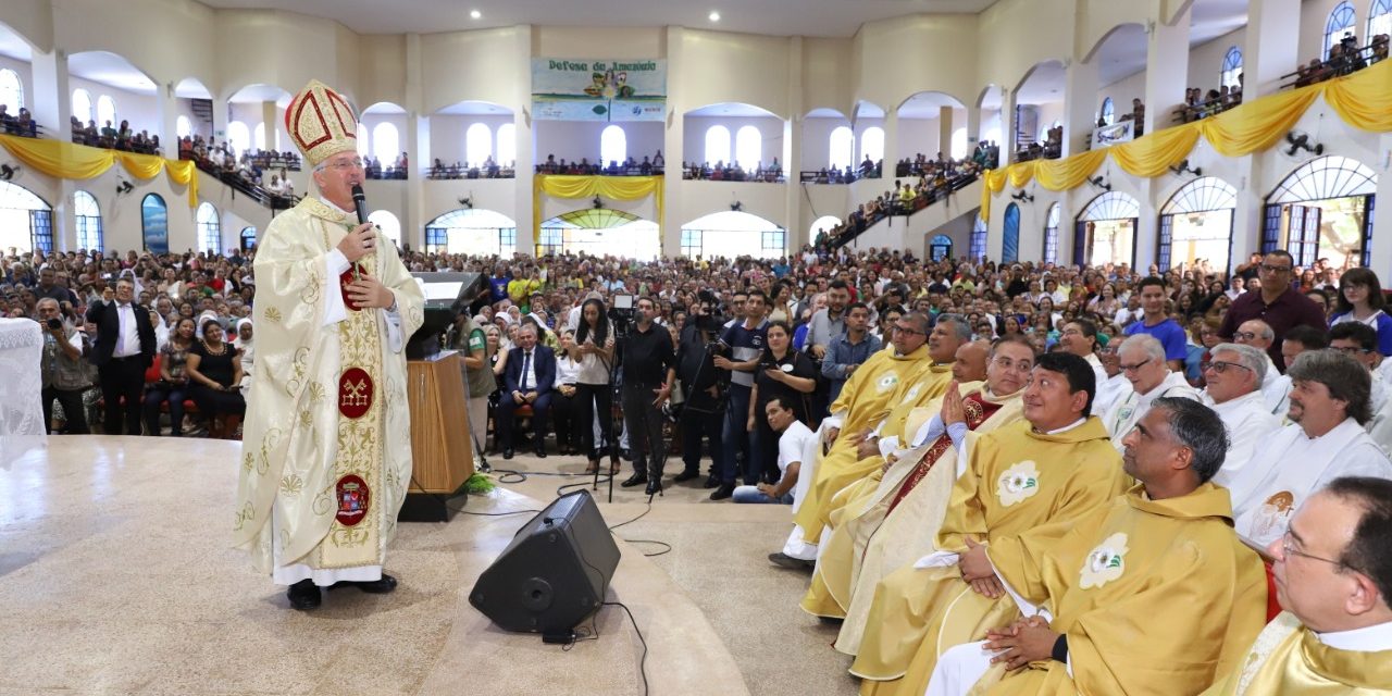Missa marca um ano da Arquidiocese de Santarém e da posse de Dom Irineu Roman