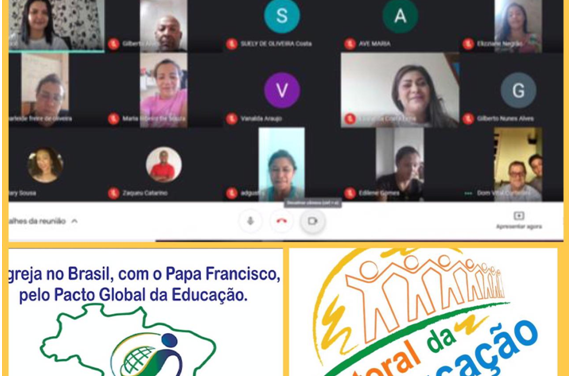 A Diocese de Marabá realizou encontros de formação sobre o Pacto Educativo Global