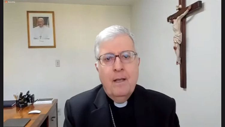 Dom Giambattista Diquattro fala a todo o episcopado brasileiro pela primeira vez