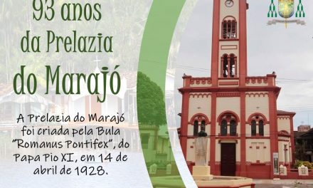 Prelazia do Marajó completa 93 anos