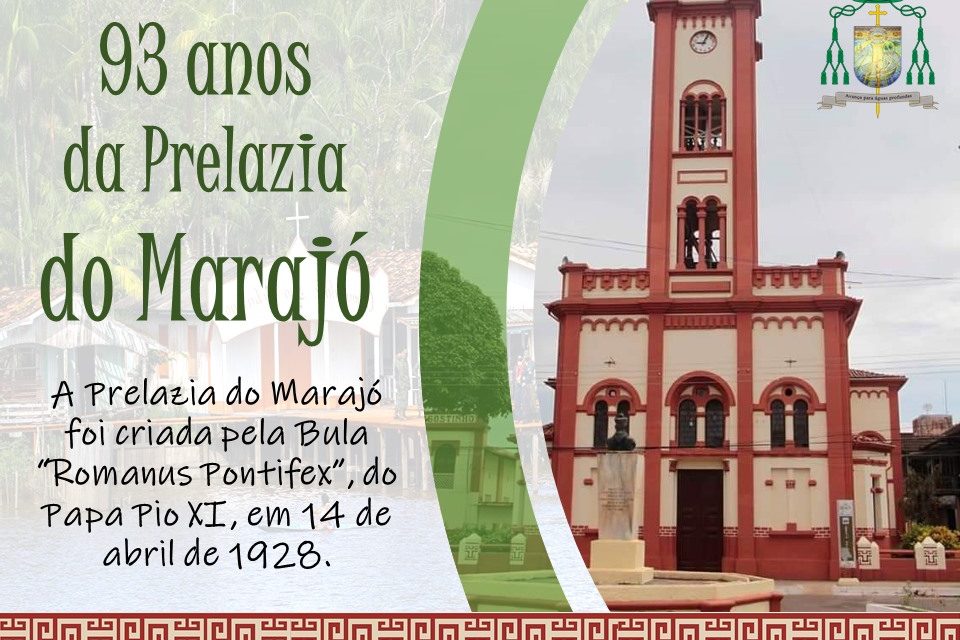 Prelazia do Marajó completa 93 anos
