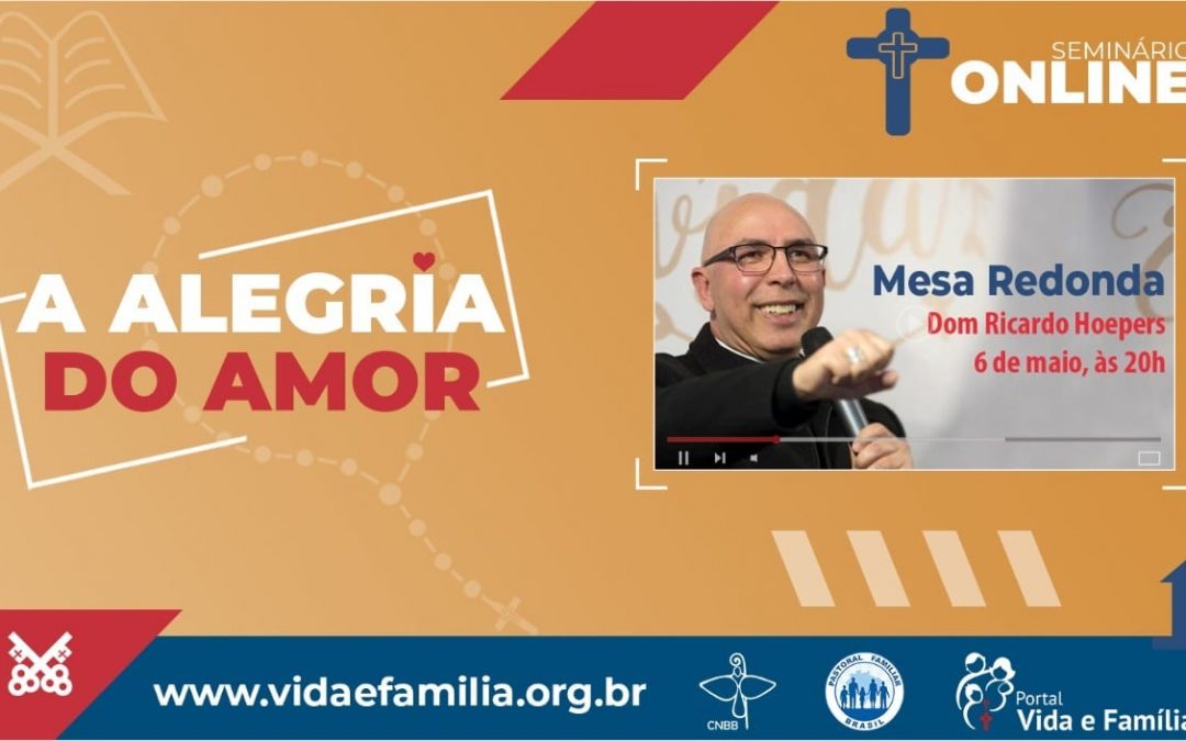 Webinário “Alegria do Amor” terá programação de conferências e debates sobre o matrimônio e a família