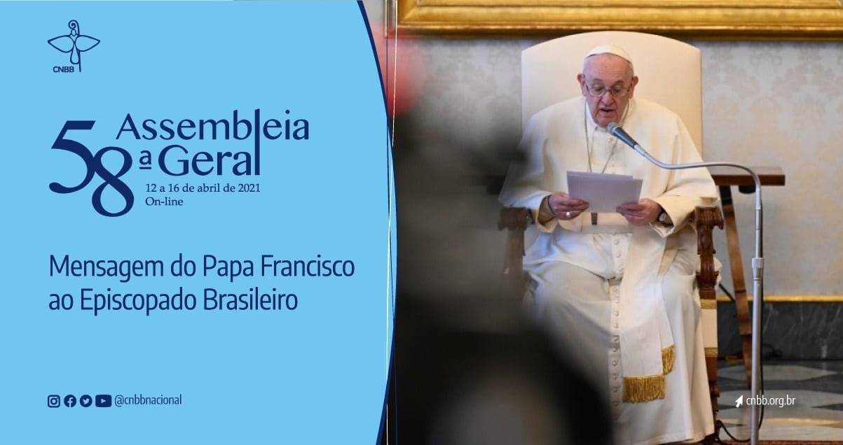 Papa envia mensagem aos bispos e ao povo brasileiro no momento em que o país “enfrenta uma das provas mais difíceis de sua história”