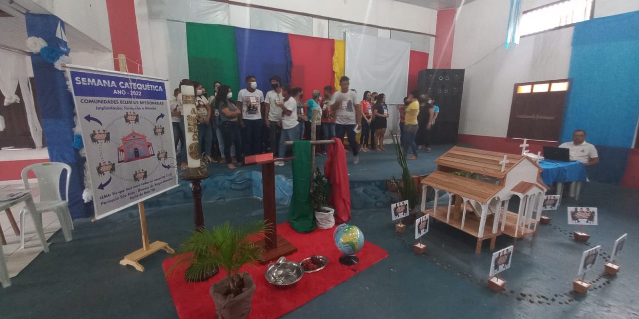 Paróquia São Braz da Diocese do Xingu realiza  37º Semana Catequética
