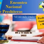 18° Encontro Nacional dos Presbíteros acontecerá, de 09 a 14 de maio, em Aparecida (SP).
