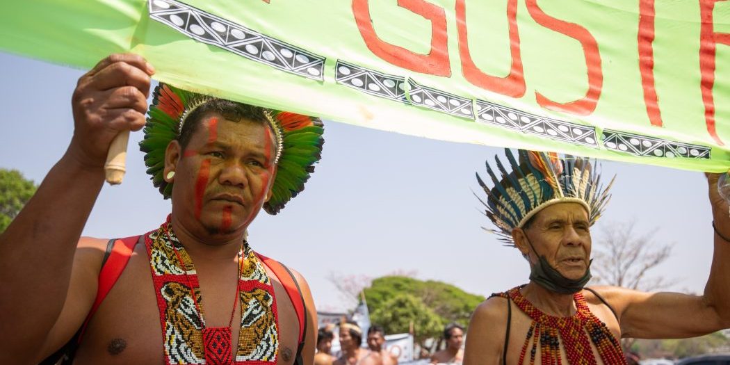 Povos indígenas fazem semana de luta e mobilização em Brasília e pedem fim da violência em seus territórios