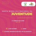 Jovens da Arquidiocese de Santarém celebrará o Dia Nacional da Juventude (DNJ) neste domingo (23)