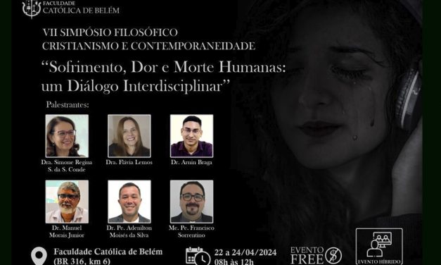 INSCRIÇÕES ABERTAS: VII SIMPÓSIO FILOSÓFICO: CRISTIANISMO E CONTEMPORANEIDADE