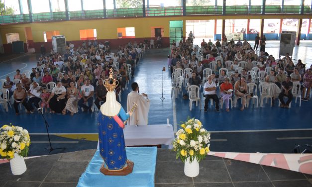 CELEBRAÇÃO EUCARÍSTICA ENCERRA O PERÍODO DE PEREGRINAÇÃO DA IMAGEM DE SANTA ISABEL EM MANAUS