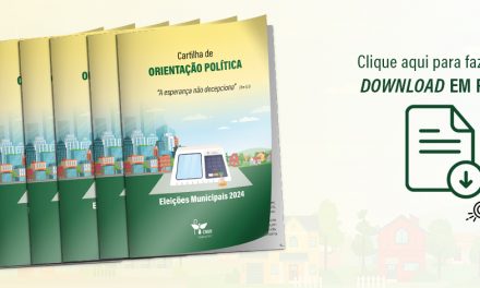 CARTILHA DE ORIENTAÇÃO POLÍTICA 2024 ESTÁ DISPONÍVEL EM PDF