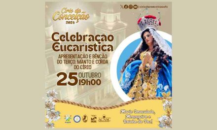 NA PROXIMA SEXTA-FEIRA A DIRETORIA DA FESTA DA CONCEIÇÃO APRESENTARÁ MANTO, TERÇO E CORDA PARA O CÍRIO 2024 EM SANTARÉM