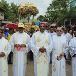 DOM TEODORO MENDES PARTICIPA DO CÍRIO DE NOSSA SENHORA DE NAZARÉ EM CURRALHINHO (PA)