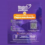 OBRA SHALOM DA ARQUIDIOCESE DE SANTARÉM PROMOVE AÇÃO SOCIAL EM ALUSÃO AO DIA MUNDIAL DOS POBRES