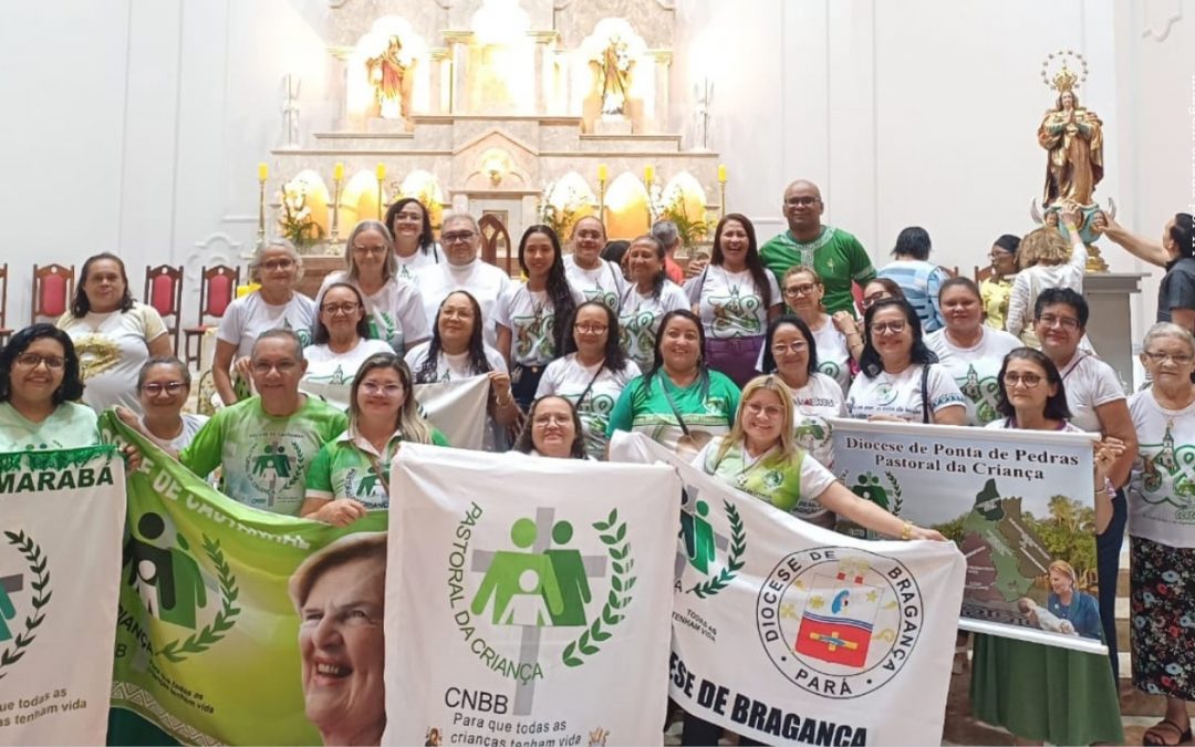 ASSEMBLEIA ESTADUAL DA PASTORAL DA CRIANÇA REÚNE REPRESENTANTES DAS DIOCESES DO REGIONAL NORTE 2 EM ABAETETUBA