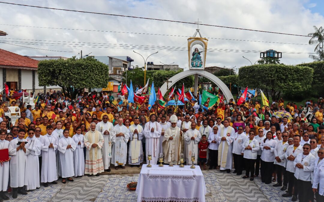 DIOCESE DE CAMETÁ REALIZA A PRIMEIRA EDIÇÃO DAS SANTAS MISSÕES POPULARES NA PARÓQUIA NOSSA SENHORA D’ASSUNÇÃO EM OEIRAS DO PARÁ