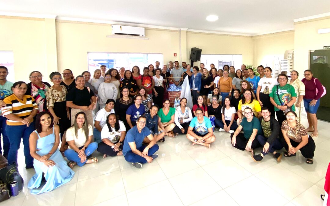 ENCONTRO DE FORMAÇÃO DE INICIAÇÃO À VIDA CRISTÃ PARA CATEQUISTAS E AGENTES DE PASTORAIS EM ALTAMIRA NO XINGU