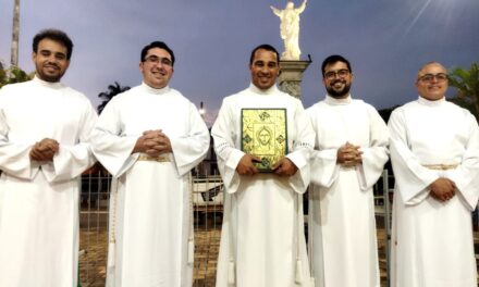 DIOCESE DE BRAGANÇA RECEBE SEMINARISTAS DA DIOCESE DA CAMPANHA PARA INICIAREM ESTÁGIO PASTORAL-MISSIONÁRIO