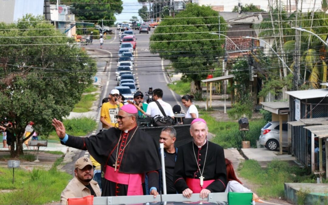 DIOCESE DE MACAPÁ ACOLHE COM ALEGRIA DOM ANTÔNIO DE ASSIS RIBEIRO