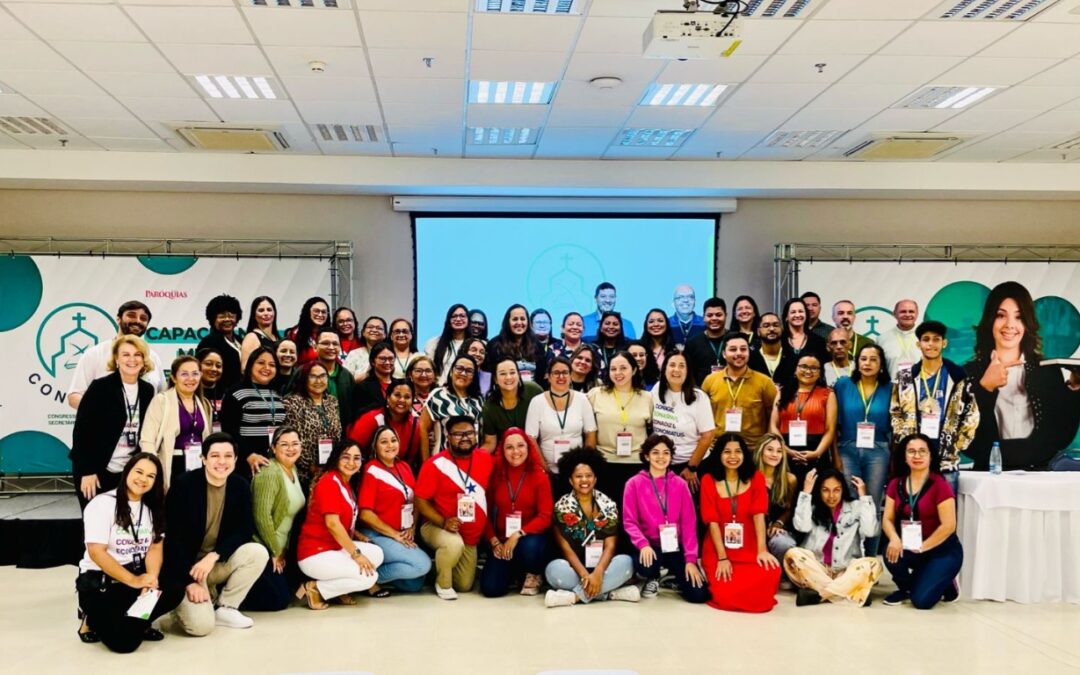 SECRETÁRIOS PARÓQUIAIS DA ARQUIDIOCESE DE BELÉM PARTICIPAM DO CONASPAR 2025