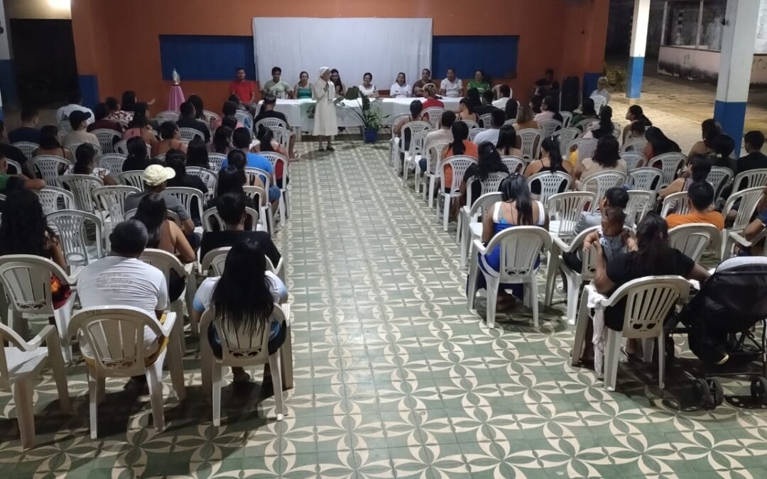 DIOCESE DE ÓBIDOS REABRIU AS ATIVIDADES PARA 2025 DO PROJETO ‘A FORÇA DAS MULHERES E CRIANÇAS DA AMAZÔNIA’ NO MUNICÍPIO DE FARO
