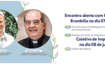 PRESENÇA DA IRMÃ SIMONA BRAMBILLA ILUMINARÁ A 27ª ASSEMBLEIA GERAL ELETIVA DA CRB NACIONAL