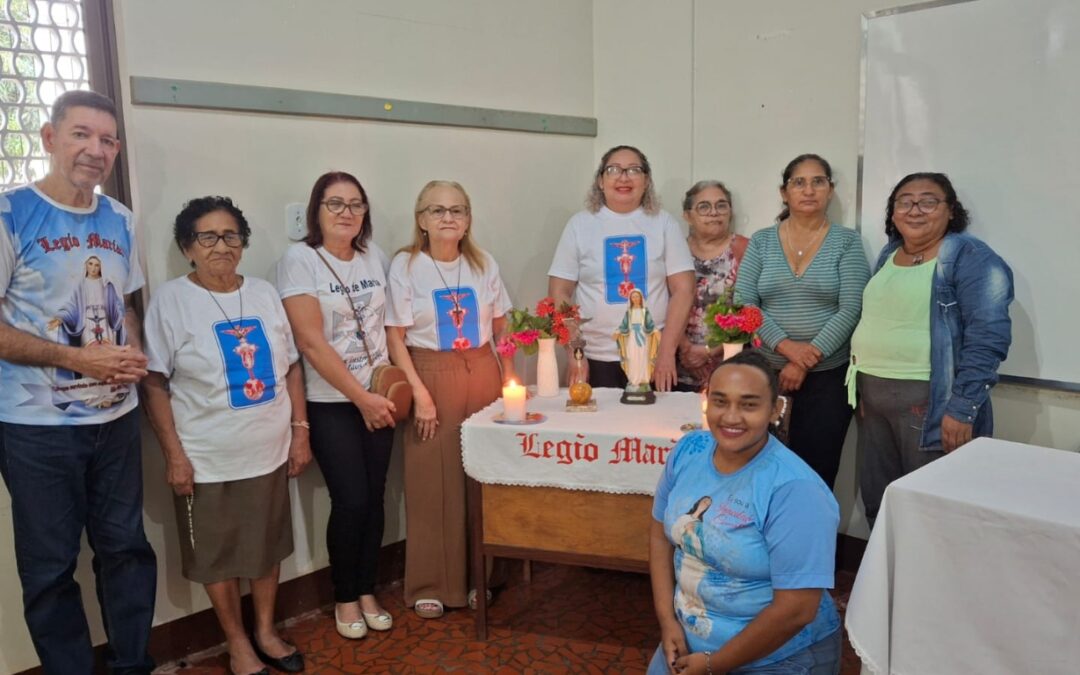LEGIONÁRIOS DE MARIA DA DIOCESE DE MACAPÁ REUNEM-SE PARA PLANEJAR SUAS ATIVIDADES