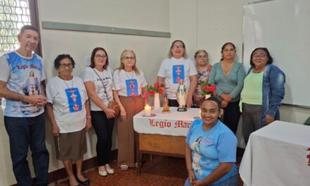LEGIONÁRIOS DE MARIA DA DIOCESE DE MACAPÁ REUNEM-SE PARA PLANEJAR SUAS ATIVIDADES