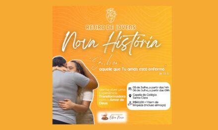 RCC ABRE INSCRIÇÕES PARA O RETIRO JOVEM NOVA HISTÓRIA