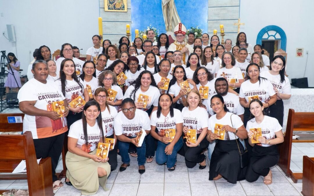DIOCESE DE MARABÁ REALIZOU O RITO DE INSTITUIÇÃO DO MINISTÉRIO DA CATEQUESE